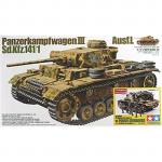 Tamiya Military Miniature Series No.216 - 1/35 - German Panzer III Ausf. L Sd.Kfz. 141/1