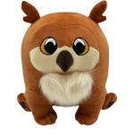 YOUTOOZ YT-810140783868 YT: OWL BEAR PLUSH (9")