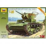 Zvezda - 1/35 - Soviet Light Tank - T-26