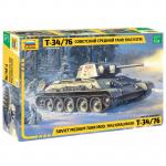 Zvezda - 1/35 - T-34/76 Uralmash 1943