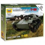 Zvezda - 1/100 - Soviet Light Tank - T-60