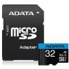 ADATA Premier microSDHC Memory Card - 32GB Includes SD Adapter - Read up to 100MB/s