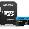ADATA Premier microSDXC Memory Card - 64GB Includes SD Adapter - Read up to 100MB/s ADATA Premier microSDXC Memory Card - 64GB Includes SD Adapter - Read up to 100MB/s