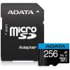 ADATA Premier microSDXC Memory Card - 256GB Includes SD Adapter - Read up to 100MB/s