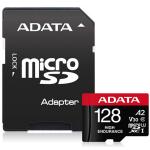 ADATA High Endurance 128GB microSDXC Memory Card Includes SD Adapter - UHS-I - Read up to 100MB/s - Write up to 80MB/s - U3 - V30