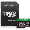 ADATA Speed Plus microSDXC Card with Adapter - 256GB UHS-I U3 A2 V30, Read Upto 180MB/s, Write Upto160MB/s