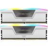 Corsair VENGEANCE RGB for Intel XMP & AMD EXPO 32GB DDR5 WHITE Desktop UDIMM RAM Kit 2x 16GB - 6400MHz - 36-48-48-104 - CL36 - 1.35V