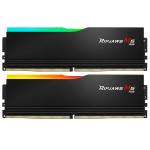 G.SKILL Ripjaws M5 RGB for Intel XMP 32GB 6000Mhz DDR5 Desktop UDIMM RAM Kit - Black 2x 16GB - 6000Mhz - CL30 - 1.35V - 30-40-40-96 - F5-6000J3040F16GX2-RM5RK