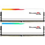 G.SKILL Ripjaws M5 Neo RGB EXPO/XMP 64GB 6000Mhz DDR5 Desktop UDIMM RAM Kit - WHITE 2x 32GB - 6000Mhz - CL36 - 1.35V - 36-36-36-96 - F5-6000J3636F32GX2-RM5NRW for AMD EXPO / Intel XMP
