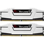 G.SKILL Ripjaws V Series 32GB DDR4 Desktop RAM Kit - White 2x 16GB - 3600Mhz - CL18 - 1.35v - 18-22-22-42 - F4-3600C18D-32GVW