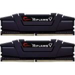 G.SKILL Ripjaws V Series 16GB DDR4 Desktop UDIMM RAM Kit - Black 2x 8GB - 3200Mhz - CL16 - 1.35v - 16-18-18-38 - F4-3200C16D-16GVKB