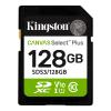 Kingston Canvas Select Plus Gen3 SDHC Memory Card - 128GB Class 10 - UHS-I - Read up to 150MB/s -Capture in Full HD & 4K UHD Video (1080p)