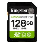 Kingston Canvas Select Plus Gen3 SDHC Memory Card - 128GB Class 10 - UHS-I - Read up to 150MB/s -Capture in Full HD & 4K UHD Video (1080p)