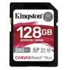 Kingston Canvas React Plus SDXC Memory Card - 128GB UHS-II - U3 - V60 - Read up to 280MB/s - Write up to 100MB/s - for DSLRs / Mirrorless Cameras & 4K Video Production Kingston Canvas React Plus SDXC Memory Card - 128GB UHS-II - U3 - V60 - Read up to 280MB/s - Write up to 100MB/s - for DSLRs / Mirrorless Cameras & 4K Video Production