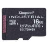 Kingston Industrial microSDHC Memory Card - 16GB UHS-I - U3 - V30 - A1 - Read up to 100MB/s - Write up to 80MB/s - Designed and Tested to be Durable in Extreme Temperatures