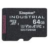 Kingston Industrial microSDXC Memory Card - 64GB UHS-I - U3 - V30 - A1 - Read up to 100MB/s - Write up to 80MB/s - Designed and Tested to be Durable in Extreme Temperatures
