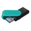 Kingston DataTraveler Exodia S USB Flash Drive - 128GB USB 3.2 Gen 1 - Black/Turquoise