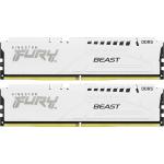 Kingston FURY Beast 32GB (2x 16GB) 6000MT/s DDR5 CL36 - AMD EXPO - Desktop Ram Kit - White