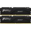 Kingston FURY Beast 32GB (2x 16GB) 6000MT/s DDR5 CL30 - Desktop Ram Kit - Black - AMD EXPO and INTEL XMP