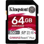 Kingston 5529314 64GB SDXC React Plus UHS-II 300R/260W U3