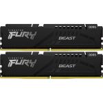 Kingston FURY Beast 32GB (2x 16GB) DDR5-6000MT/s CL36 - Desktop UDIMM Ram Kit - Black