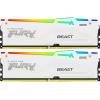 Kingston FURY Beast 32GB (2x 16GB) RGB DDR5-6000MT/s CL36 - Desktop Ram Kit - AMD EXPO Kingston FURY Beast 32GB (2x 16GB) RGB DDR5-6000MT/s CL36 - Desktop Ram Kit - AMD EXPO
