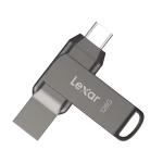 Lexar JumpDrive D400 128GB USB-C / USB-A Dual Flash Drive USB 3.2 - Up to 130MB/s Read