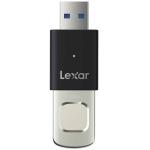 Lexar JumpDrive F35 Pro 128GB FingerPrint USB Flash Drive USB 3.2 - Up to 400MB/s Read - 300MB/s Write