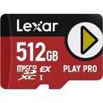 Lexar PLAY PRO 512GB SD Express microSDXC Memory Card Read up to 900MB/s - Write up to 600MB/s