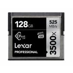 Lexar Professional CFast Memory Card - 128GB 3500x - Read up to 525MB/s - Write up to 445MB/s - Designed for 4K Video Cameras - with VPG-130 Support