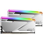 Netac NTZED5P64DP-32S  Z RGB 32GB (2 16GB) DDR5-6400 C32 DIMM Gaming RAM Silver