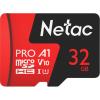 Netac P500 Extreme Pro microSDHC Memory Card - 32GB Includes Adapter - V10