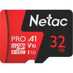 Netac P500 Extreme Pro microSDHC Memory Card - 32GB Includes Adapter - V10