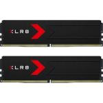 PNY XLR8 32GB DDR5 (2x16GB) 6000Mhz Desktop UDIMM RAM Kit For Intel XMP and AMD EXPO