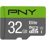 PNY Elite microSD Memory Card - 32GB Class 10 - U1