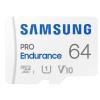Samsung Pro Endurance microSDXC Memory Card - 64GB Includes Adapter - Read up to 100MB/s Read - Write up to 30MB/s - Perfect Fit for Surveillance (IP / Home / Network) Cam / Dash Cam / Body Cam / Other Always-on Applications Samsung Pro Endurance microSDXC Memory Card - 64GB Includes Adapter - Read up to 100MB/s Read - Write up to 30MB/s - Perfect Fit for Surveillance (IP / Home / Network) Cam / Dash Cam / Body Cam / Other Always-on Applications