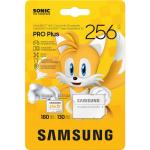 Samsung Sonic Edition Pro PLUS 256GB microSDXC Memory Card - Read up to 180MB/s - Write up to 130MB/s