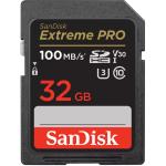 SanDisk EXTREME PRO SDHC SDXXO 32GB U3 C10 V30 UHS-I 100MB/S R 90MB/S W 4X6 LIFETIME LIMITED