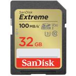 SanDisk Extreme SDHC Memory Card - 32GB UHS-I - SDXVT - V30 - U3 - Class 10 - Read up to 100MB/s - Write up to 60MB/s - 4x6 Lifetime Limited