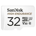 SanDisk High Endurance microSDHC Memory Card - 32GB UHS-I - Class 10 - U3 - V30 - Read up to 100MB/s - Write up to 40MB/s - High Endurance Lets your Record & Re-Record