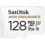 SanDisk High Endurance microSDXC Memory Card - 128GB UHS-I - Class 10 - U3 - V30 - Read up to 100MB/s - Write up to 40MB/s - High Endurance Lets your Record & Re-Record - Perfect for your Dash Cam or Home Monitoring System