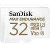 SanDisk Max Endurance microSDHC Memory Card - 32GB UHS-I - Class 10 - U3 - V30 - Read up to 100MB/s - Write up to 40MB/s - Record & Re-Record - Perfect for your Dash Cam or Home Monitoring System SanDisk Max Endurance microSDHC Memory Card - 32GB UHS-I - Class 10 - U3 - V30 - Read up to 100MB/s - Write up to 40MB/s - Record & Re-Record - Perfect for your Dash Cam or Home Monitoring System