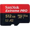 SanDisk Extreme Pro microSDXC - 512GB UHS-1 - Class 10 - Read up to 200MB/S - Write up to 140MB/s - Get Faster App Performance
