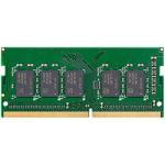 Synology 4GB DDR4 RAM ECC - Unbuffered - SODIMM - For use with Synology RS1221RP+, RS1221+, DS1821+, DS1621+