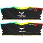 Team T-FORCE DELTA RGB 32GB DDR4 Desktop RAM Kit - Black 2x16GB 3200MHz CL16
