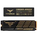 Team T-Force Cardea A440 1TB M.2 NVMe Internal SSD 2280 -  PCI-E Gen4x4 - Black - Retail with Heatsink - Read 7000 MB/s - Write 5500 MB/s