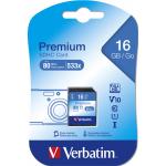 Verbatim 43962 SDHC Memory Card - 16GB Class 10 - U1