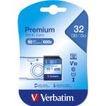 Verbatim 43963 Premium SDHC Memory Card - 32GB Class 10 - 10MB/s