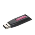 Verbatim Store 'n' Go V3 USB Flash Drive - 16GB - Hot Pink USB 3.0