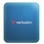 Verbatim 32076  2 TB Blue Metallic SnapBack Magnetic SSD with Apple Pro Res and Samsung Pro video support